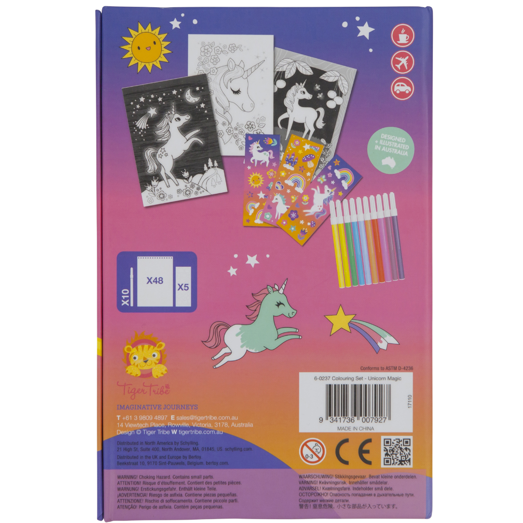 Colouring Set - Unicorn Magic | Tiger Tribe