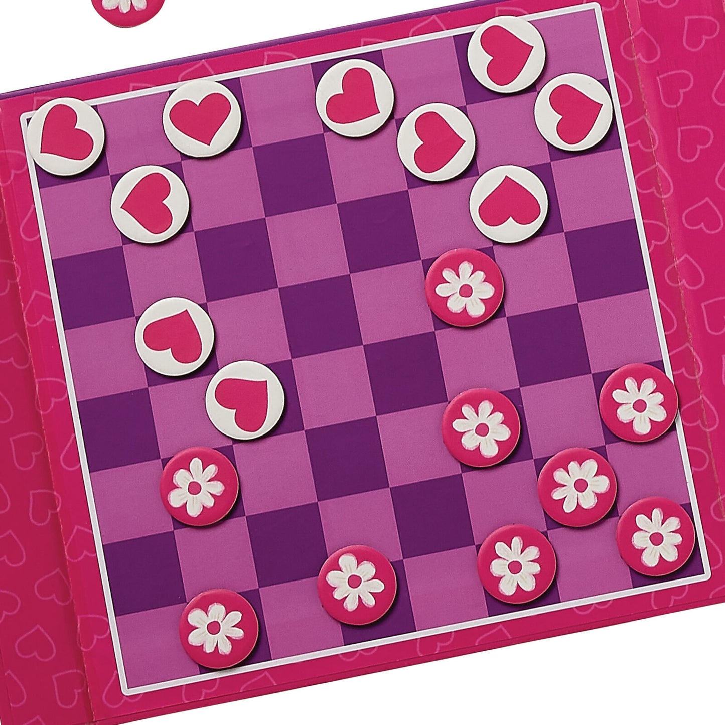 Magnetic Game - Tic Tac Toe & Checkers - Unicorn | Crocodile Creek