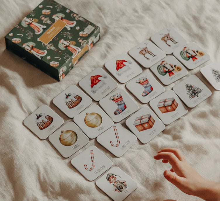 Memory Card Game - Christmas | Modern Monty