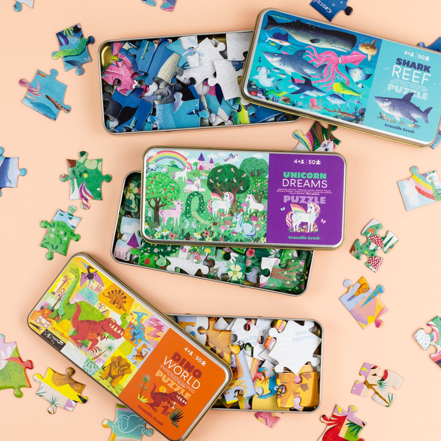 Tin Puzzle - Unicorn Dreams | Crocodile Creek