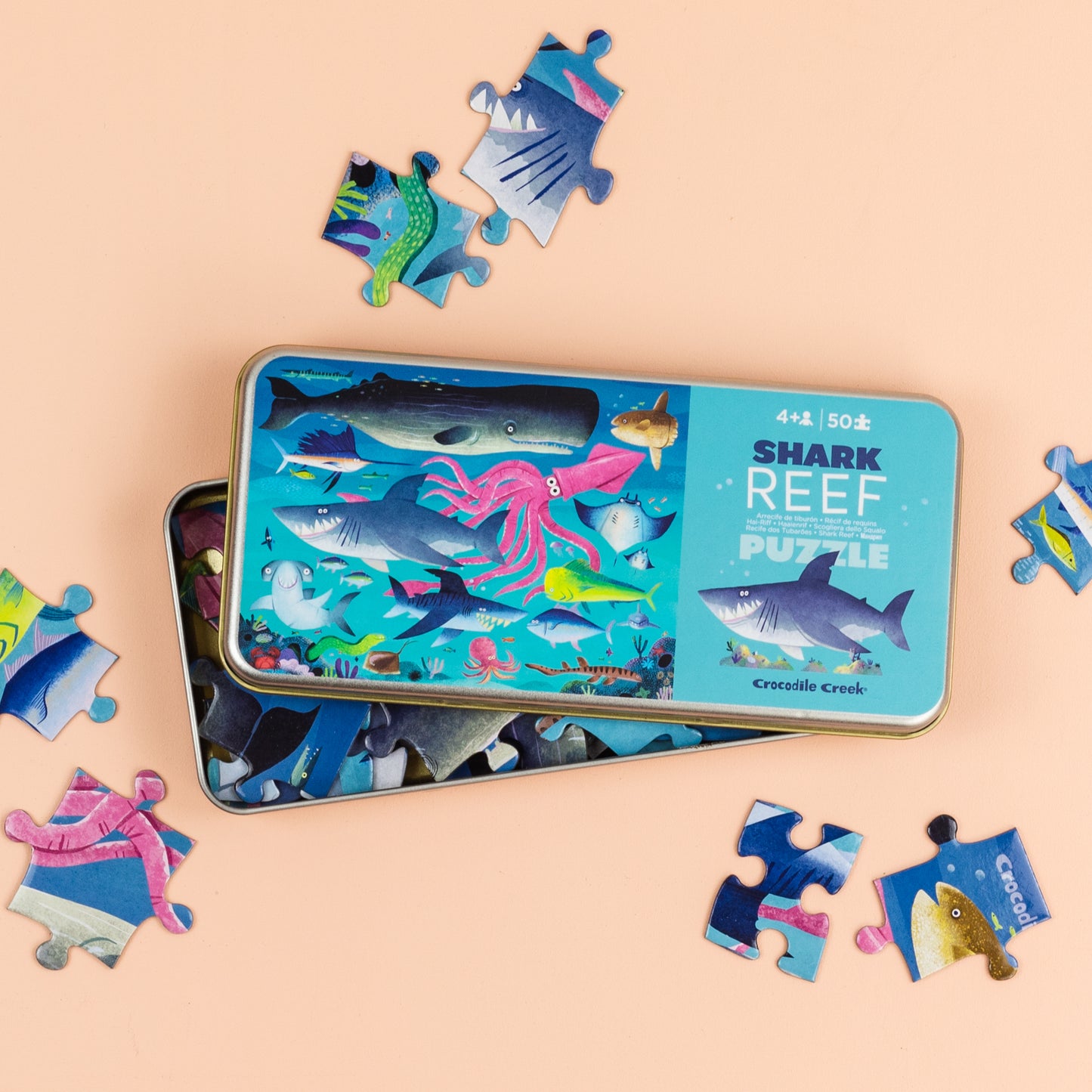 Tin Puzzle - Shark Reef | Crocodile Creek