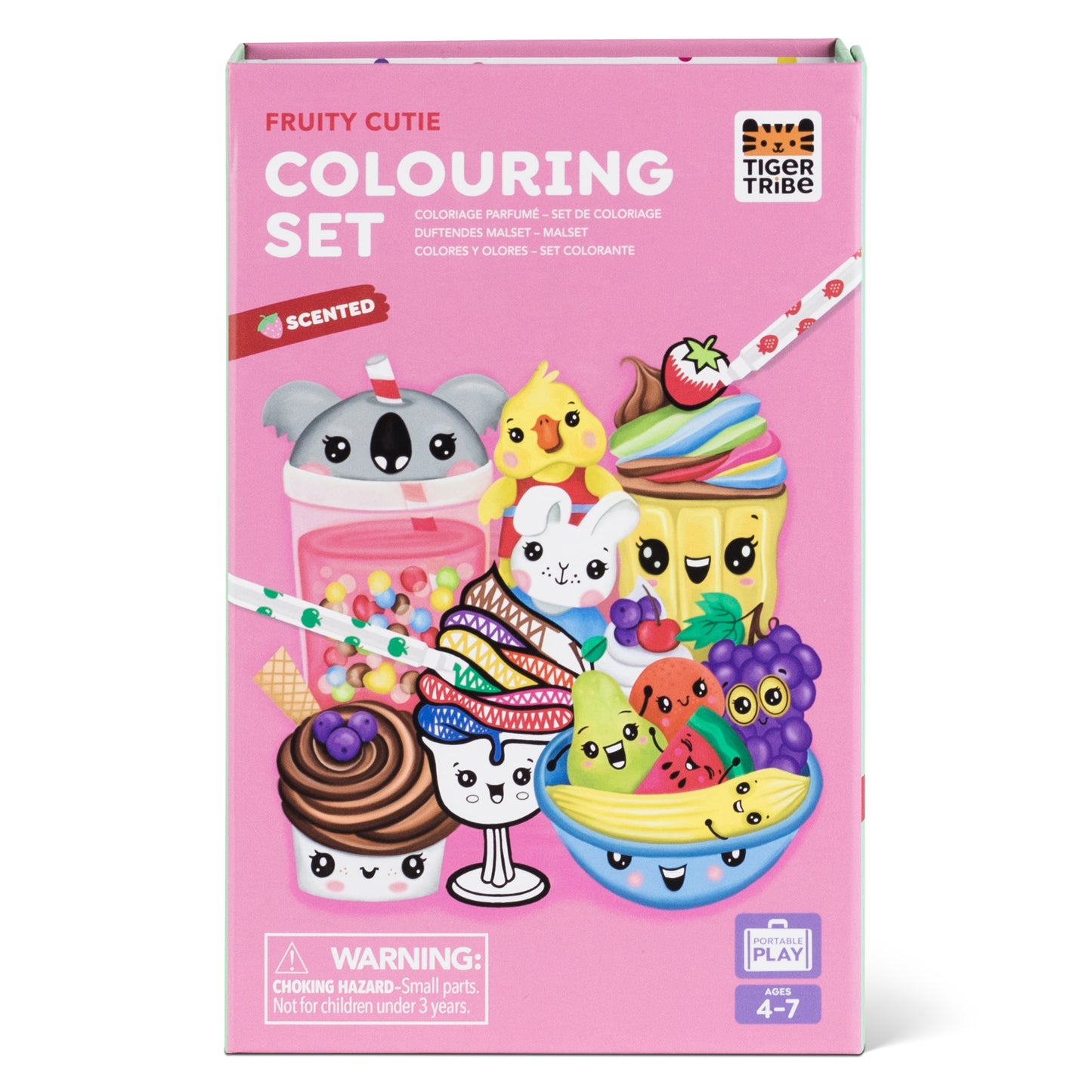 Scented Colouring Set - Fruity Cutie | Tiger Tribe