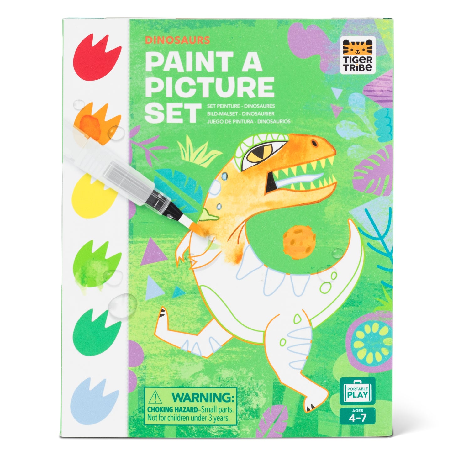 Paint-a-Picture Set - Dinosaurs | Tiger Tribe