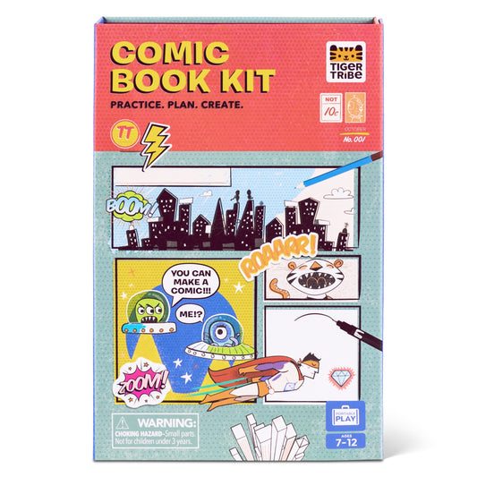 Comic Book Kit - Practice Plan Create | Tiger Tribe