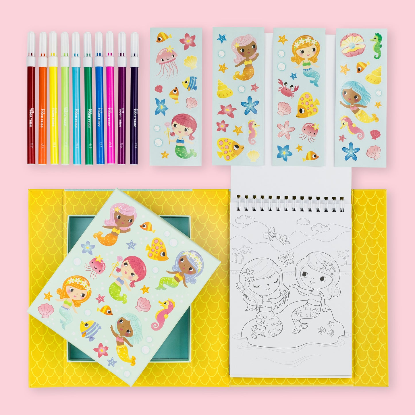 Colouring Set - Mermaids | Tiger Tribe