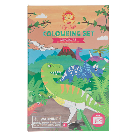 Colouring Set - Dinosaurs | Tiger Tribe