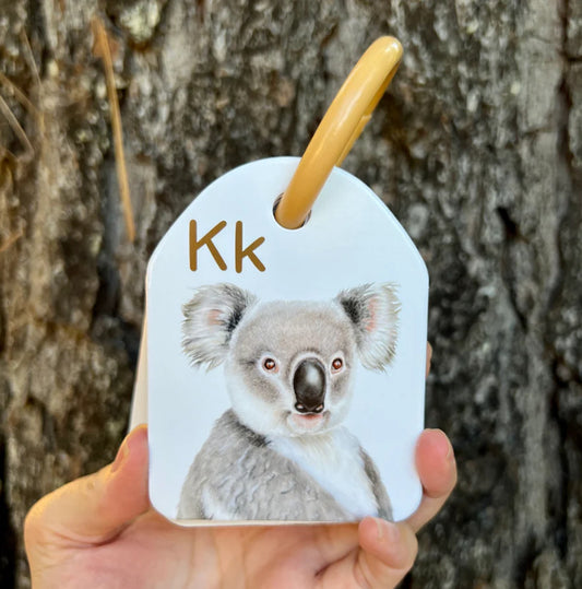 Ringed Alphabet Flash Cards - Australian Animals | Modern Monty