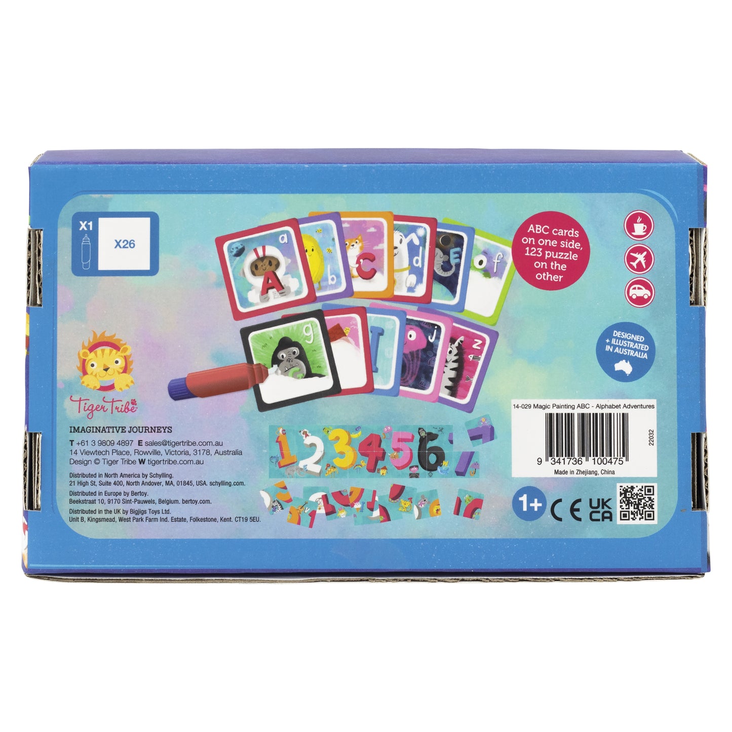 Magic Painting ABC - Alphabet Adventures | Tiger Tribe