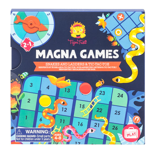 Magna Games - Snakes and Ladders & Tic-Tac-Toe | Tiger Tribe