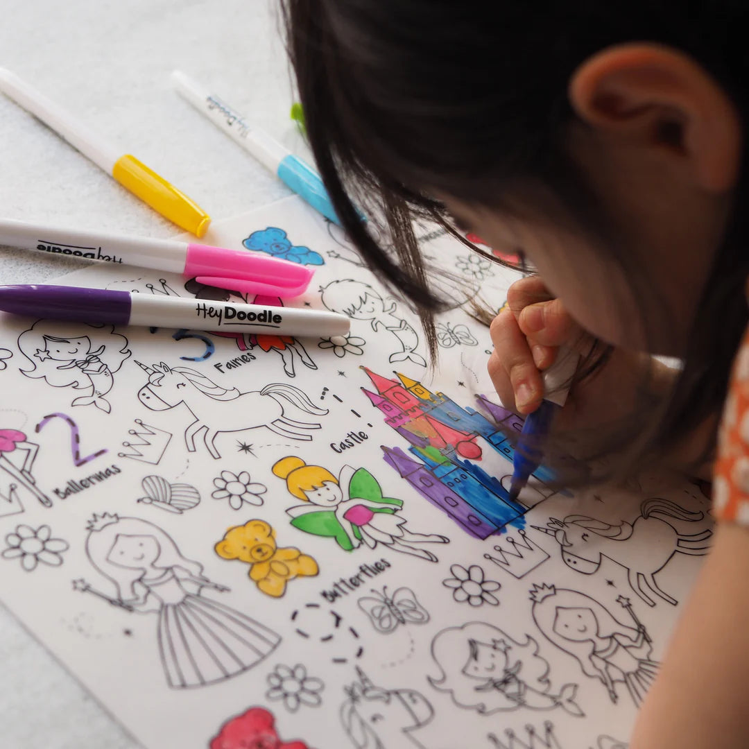 Sugar & Spice - Silicone Colouring Mat | Hey Doodle