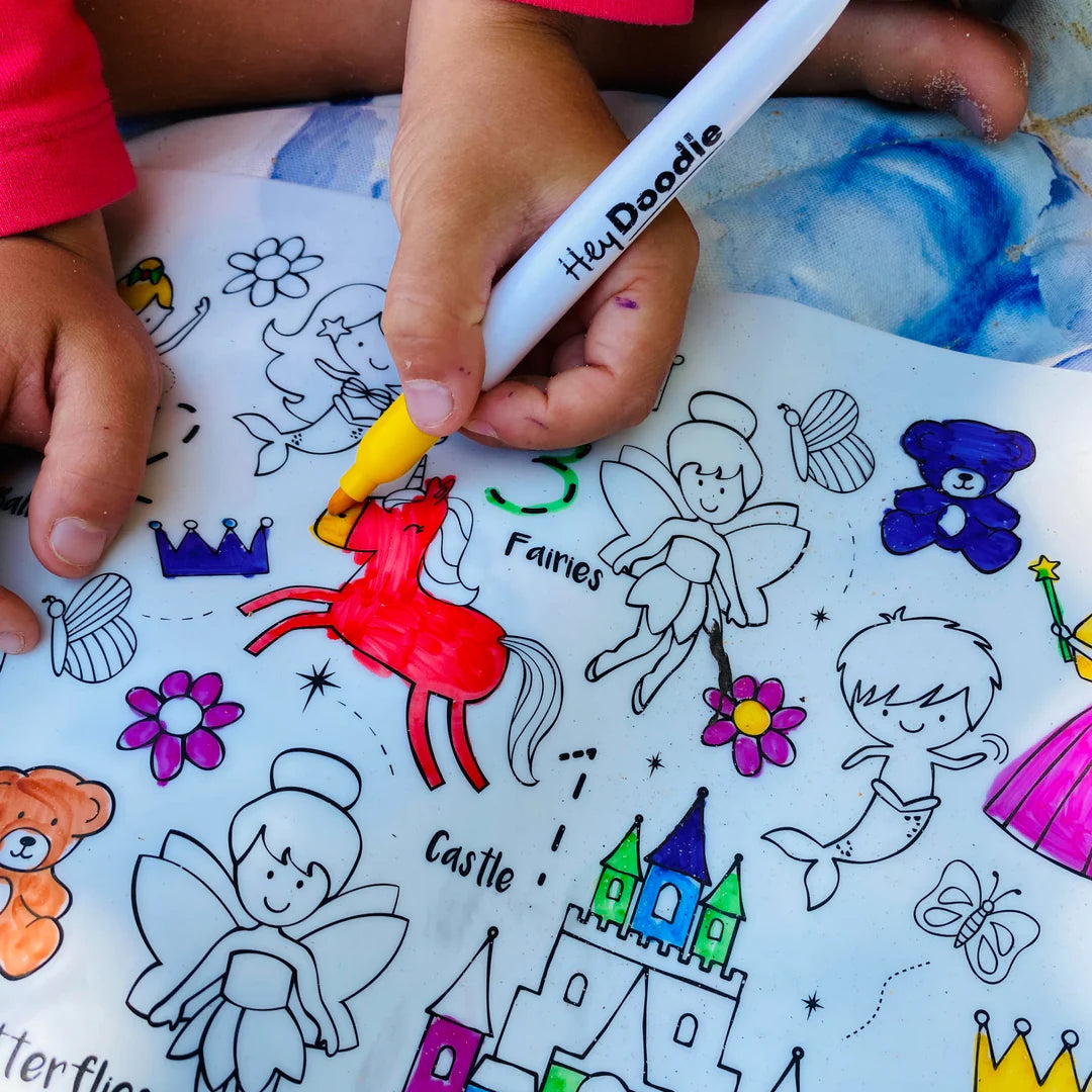Sugar & Spice - Silicone Colouring Mat | Hey Doodle