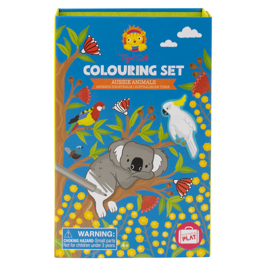 Colouring Set - Aussie Animals | Tiger Tribe