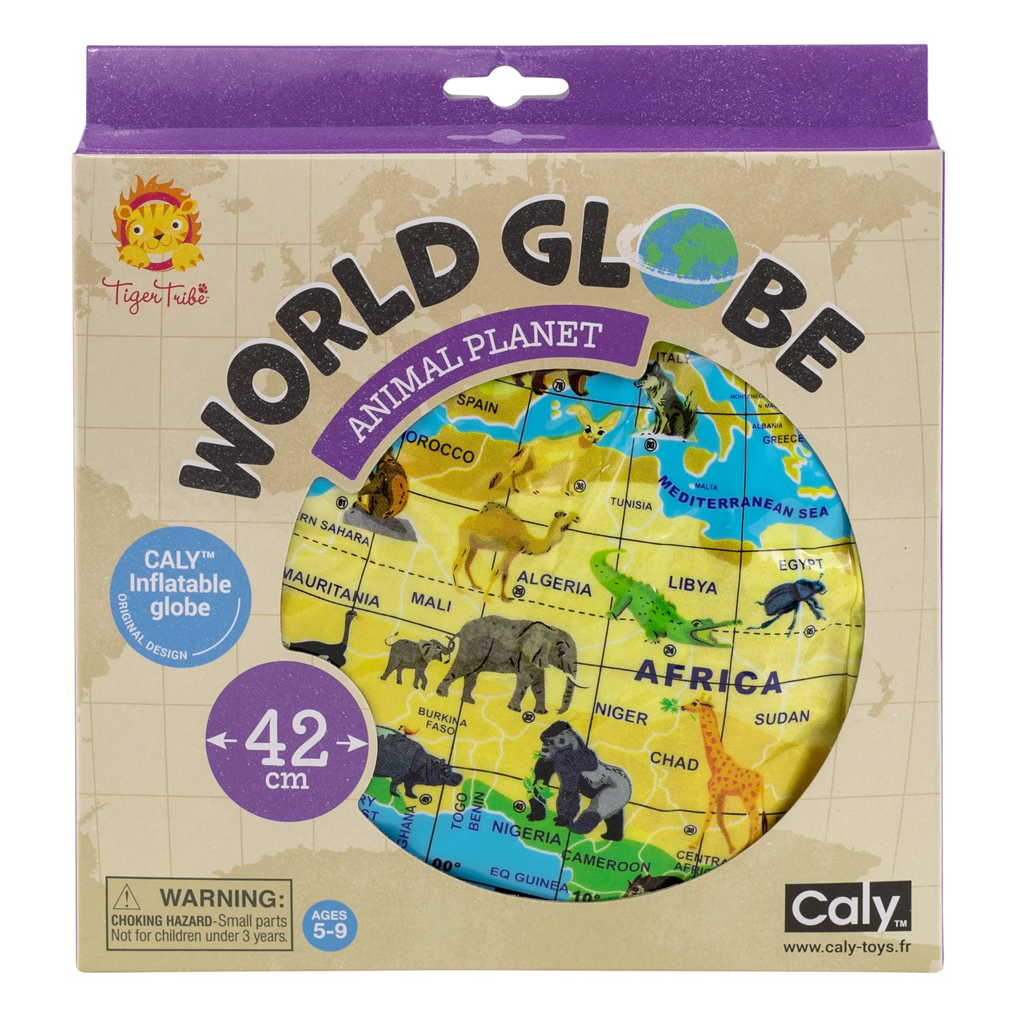 World Globe - Animal Planet 42cm | Tiger Tribe