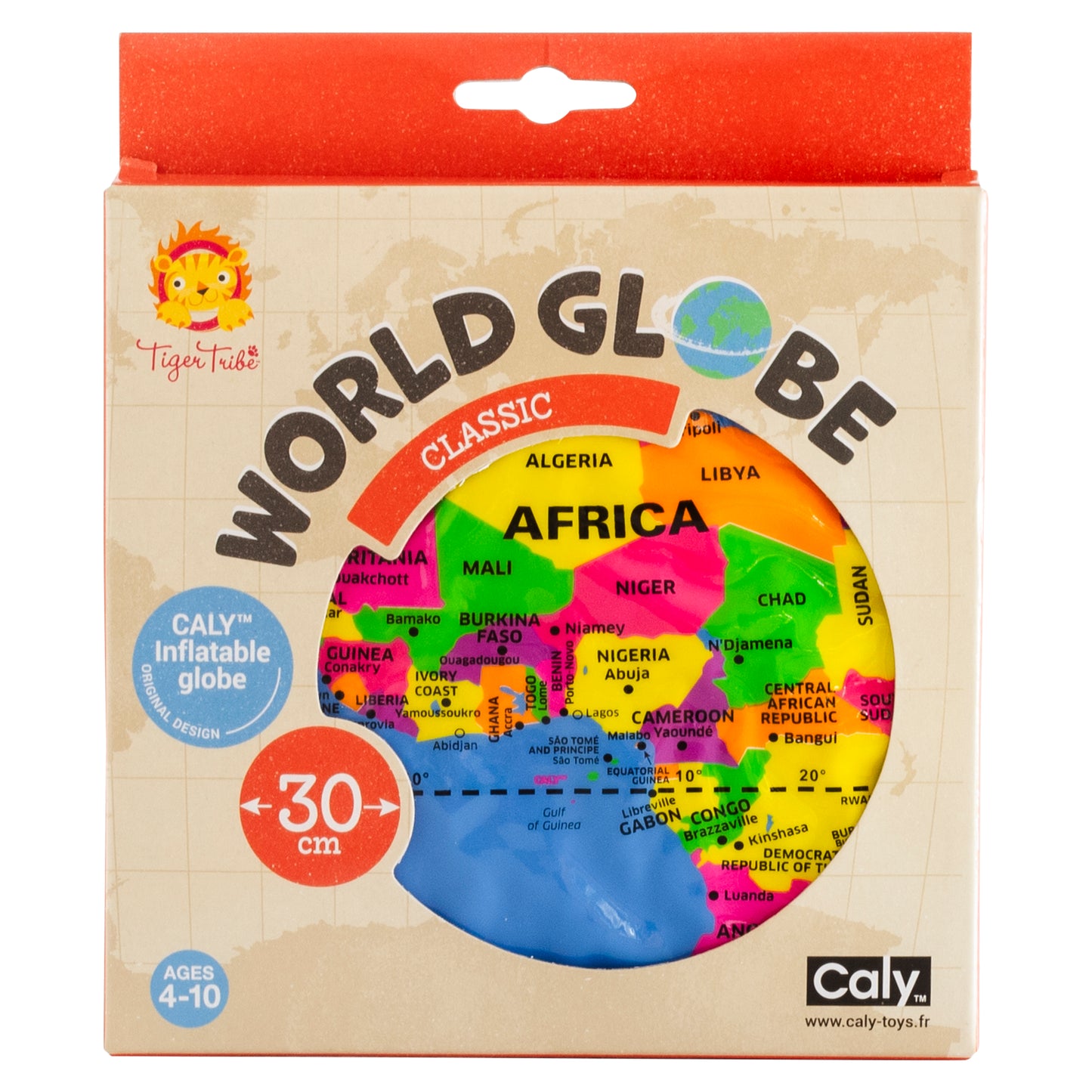 World Globe - Classic 30cm | Tiger Tribe